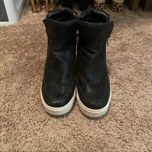 Steve Madden Linqsp High Top Sneakers Size 6